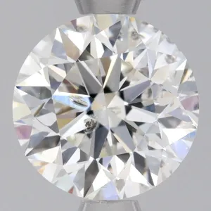 1 Carat Round Cut Diamond - G I1 - 1.10ct - 85925