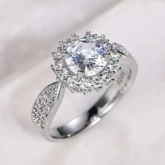 1 Carat Round Cut Diamond - I SI2 - 0.96ct - 214676
