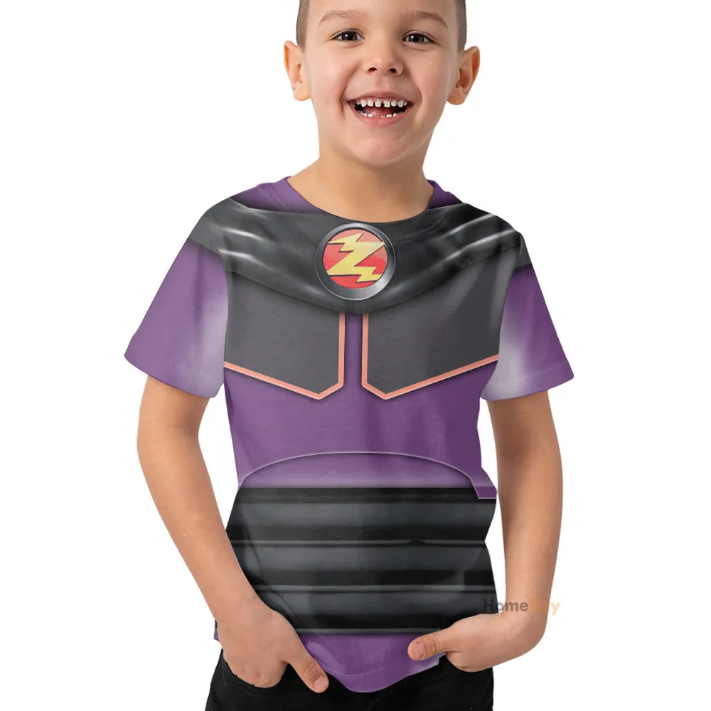3D Emperor Zurg Custom Cosplay Costume Kid Tshirt QT207151Hf