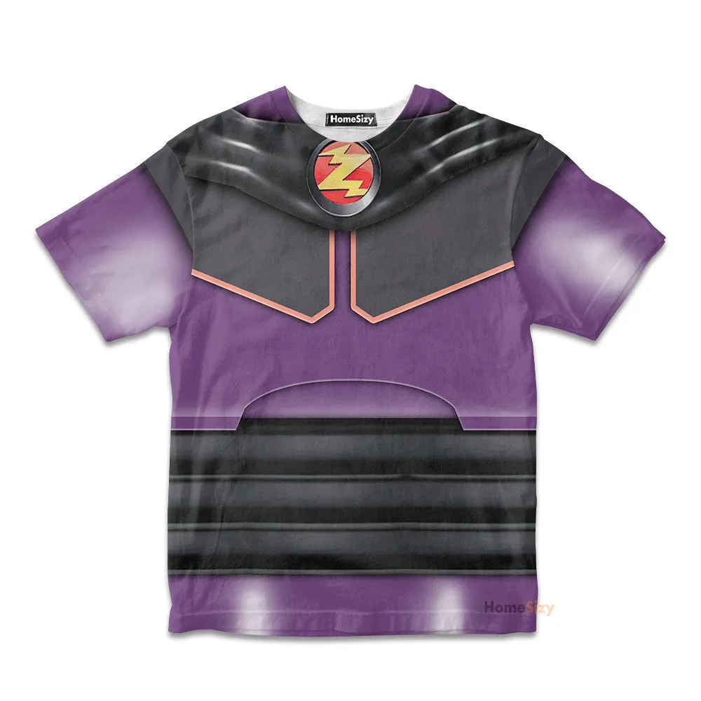 3D Emperor Zurg Custom Cosplay Costume Kid Tshirt QT207151Hf