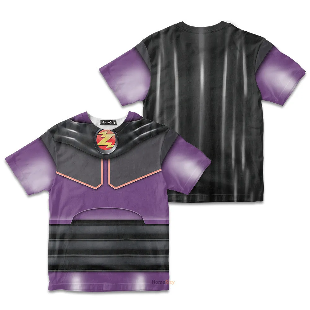 3D Emperor Zurg Custom Cosplay Costume Kid Tshirt QT207151Hf