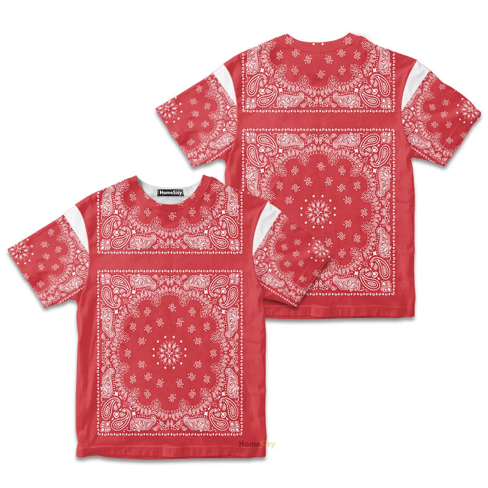 3D Snoop Red Bandana Custom Kid Tshirt QT307225
