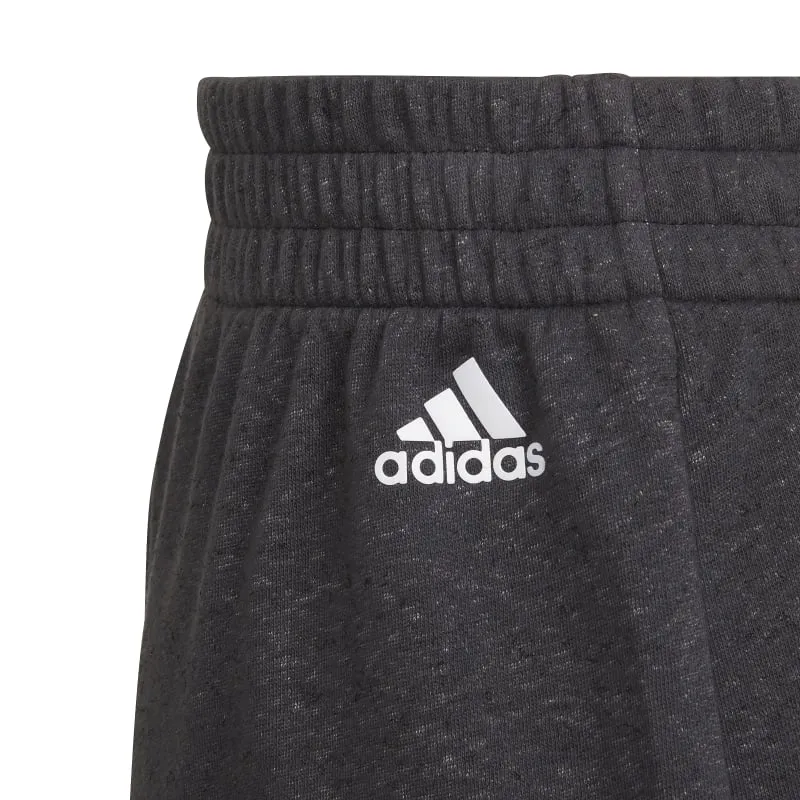 Adidas Girls Future Icons 3-Stripes Loose Cotton Shorts