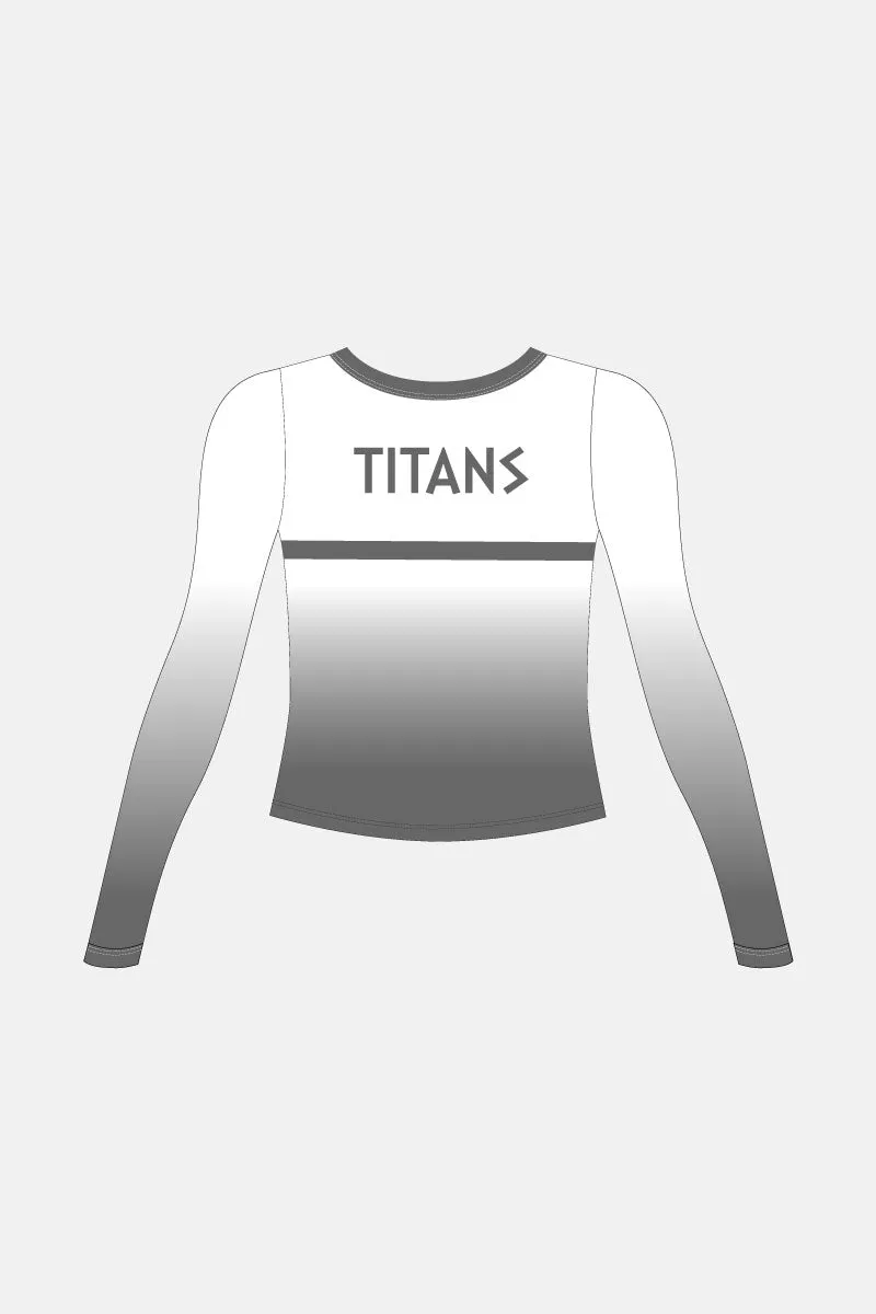Adult Womens Loose Long Sleeve Top