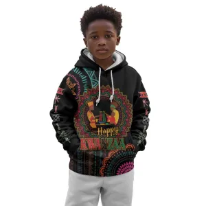 Africa Happy Kwanzaa Kid Hoodie Nguzo Saba LT7