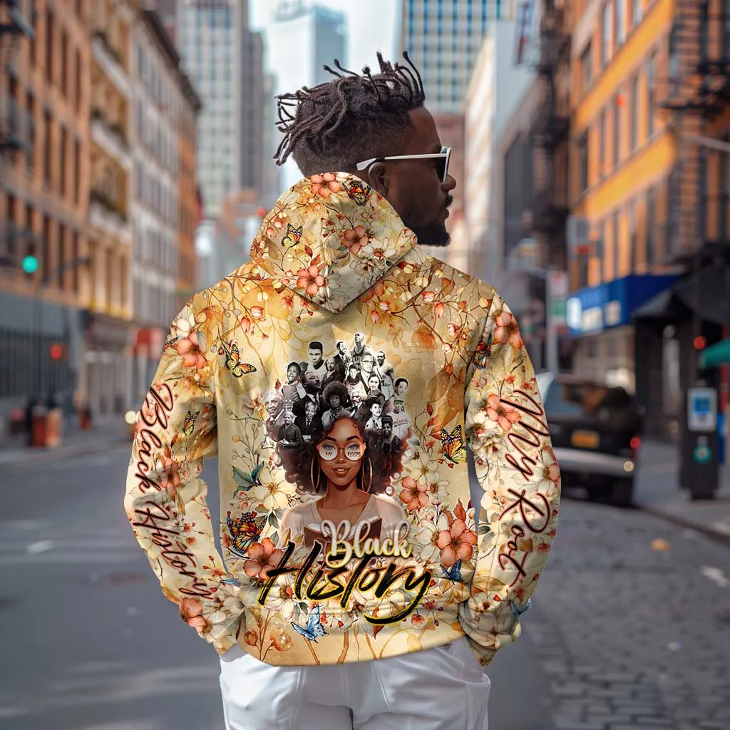 African Women Black History Zip Hoodie Civil Rights Leaders My Roots DT02