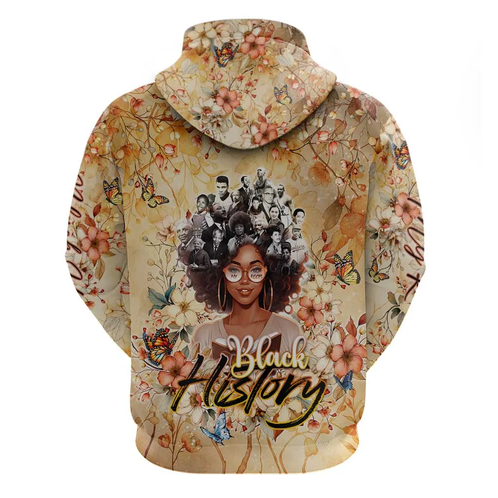 African Women Black History Zip Hoodie Civil Rights Leaders My Roots DT02