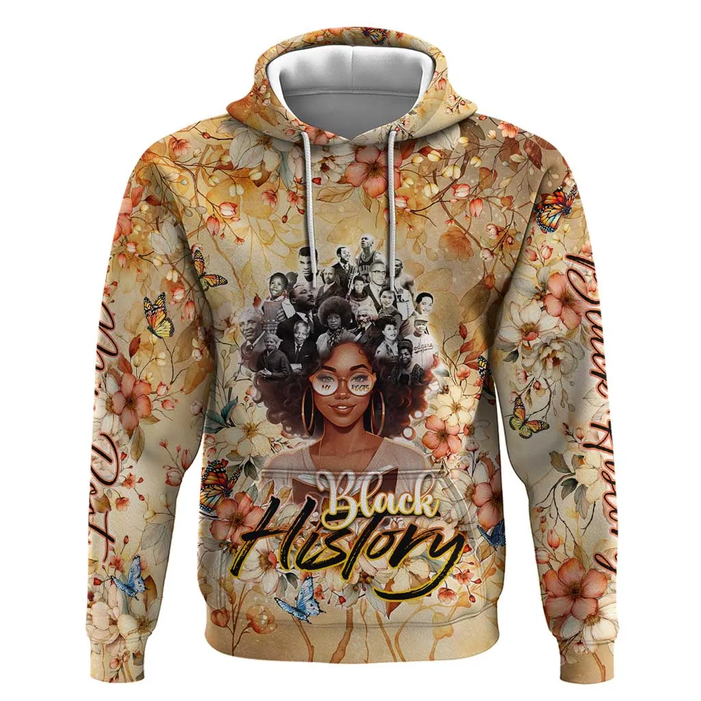 African Women Black History Zip Hoodie Civil Rights Leaders My Roots DT02
