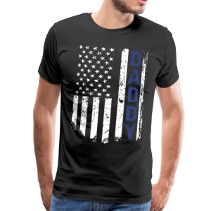 American Daddy Flag Men's Premium T-Shirt (CK1087)