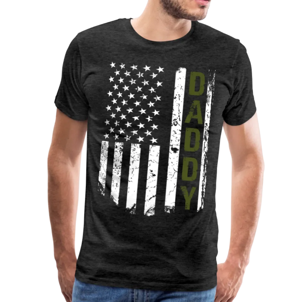 American Daddy Military Green Men's Premium T-Shirt