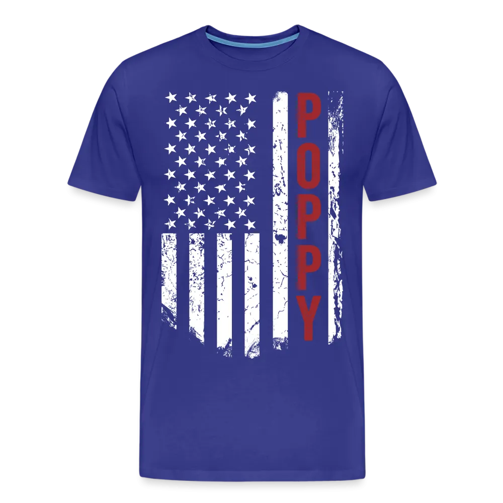 American Poppy Men's Premium T-Shirt (CK1866)