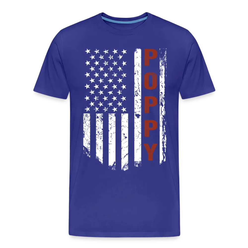 American Poppy Men's Premium T-Shirt (CK1866)