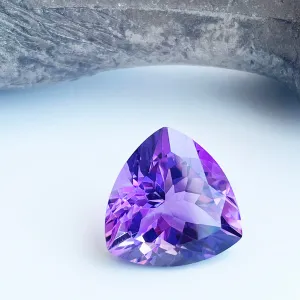 Amethyst - Purple Trilliant Cut - 8.79ct