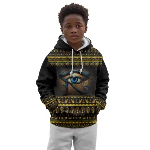 Ancient Egypt Eye Of Ra Kid Hoodie Sun To The Egyptians LT14