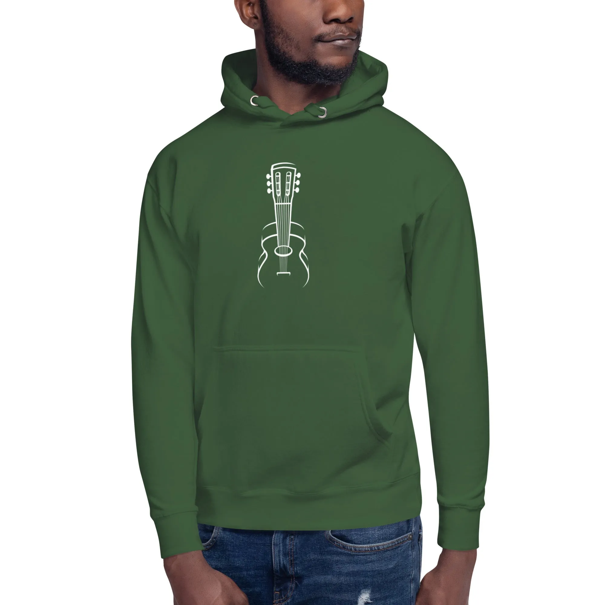 Angled Guitar Hoodie