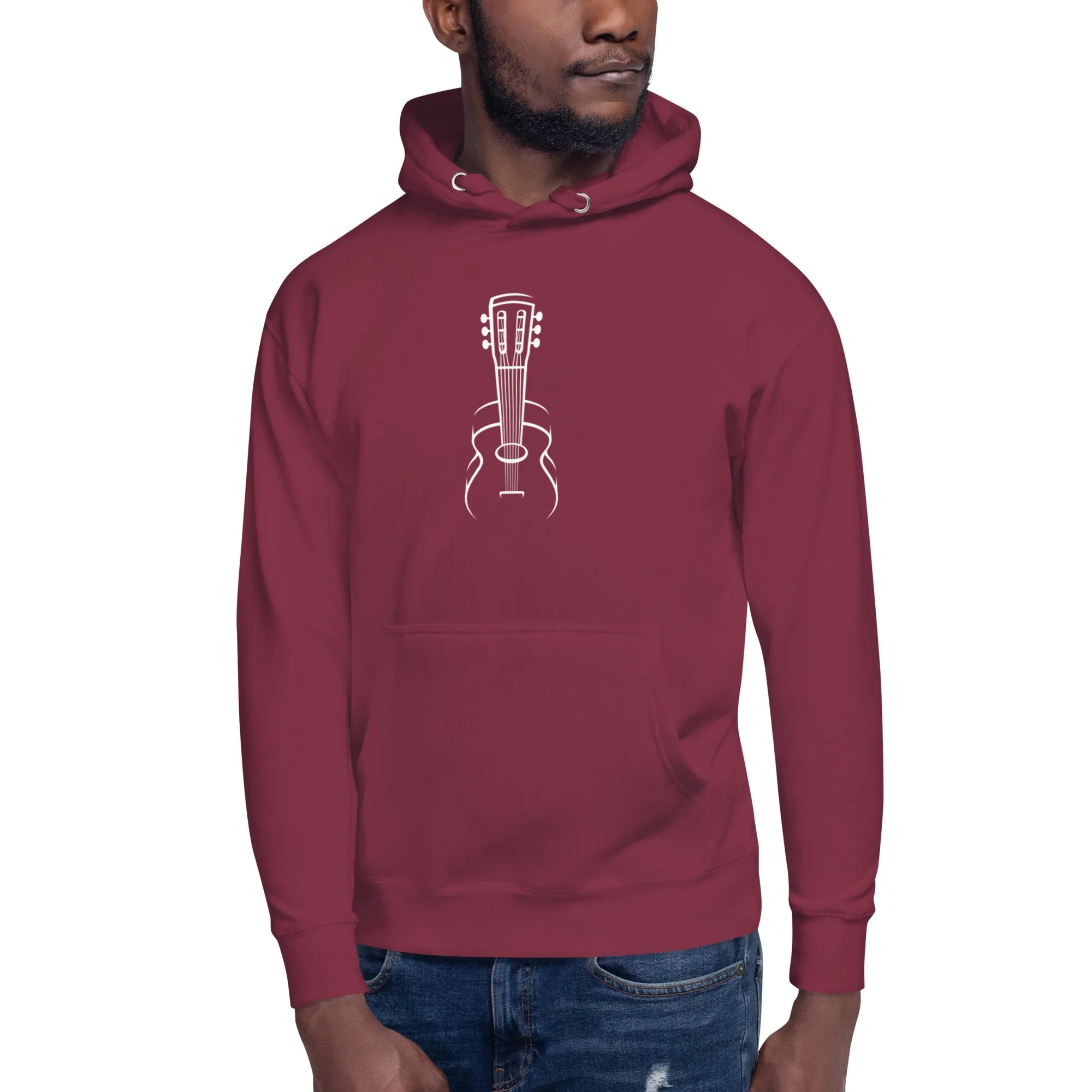 Angled Guitar Hoodie