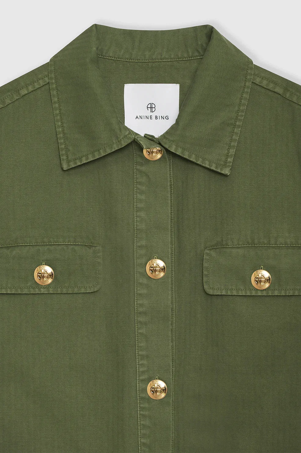 Anine Bing Corey Jacket in Army Green
