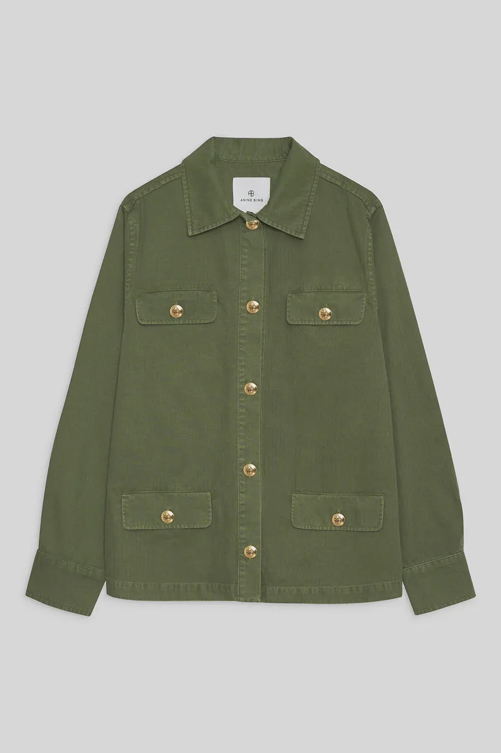 Anine Bing Corey Jacket in Army Green