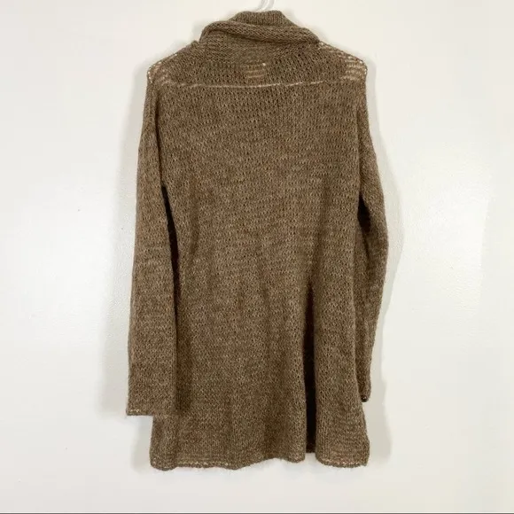 ANTHROPOLOGIE Alpaca Chunky Knit Turtleneck S