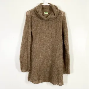 ANTHROPOLOGIE Alpaca Chunky Knit Turtleneck S