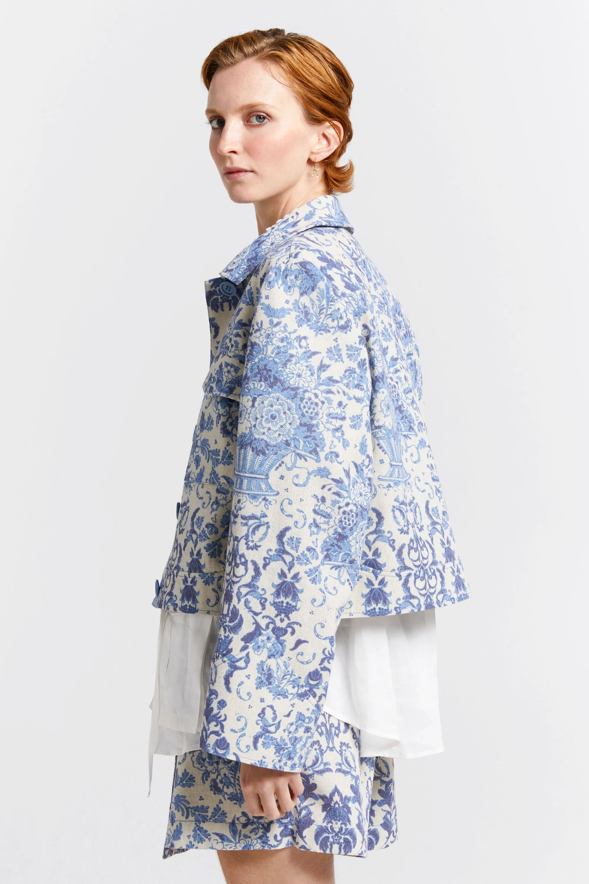 Antiquarian Jacket Natural/Blue