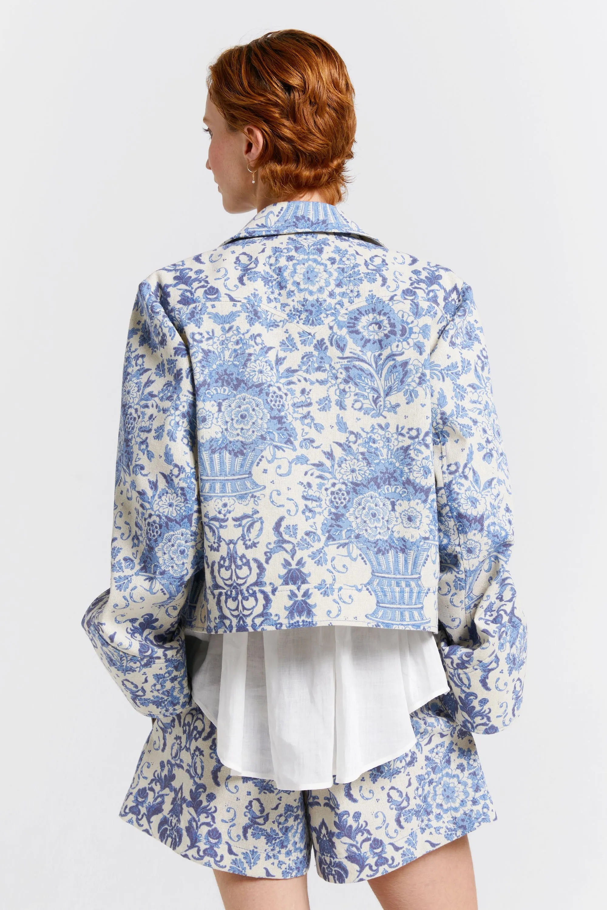 Antiquarian Jacket Natural/Blue