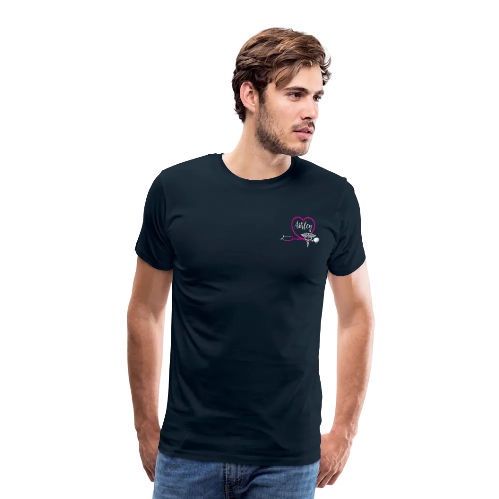 Ashley Emergency Nurse Flag Men's Premium T-Shirt