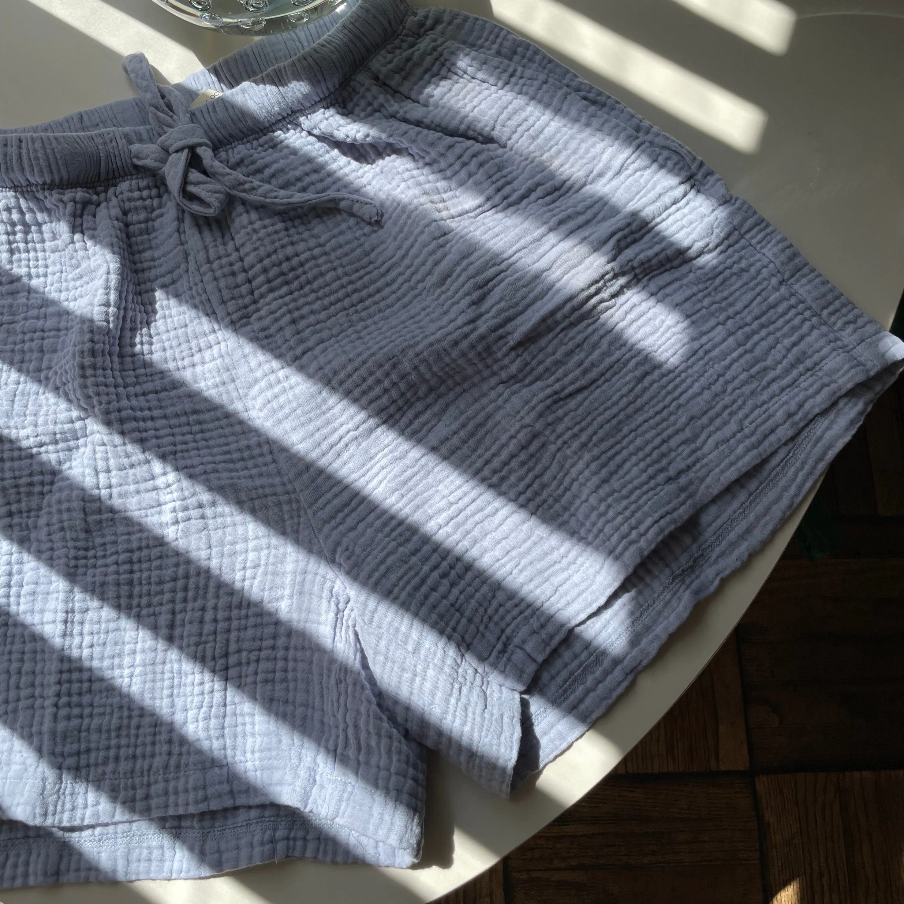 August Shorts Pale Blue