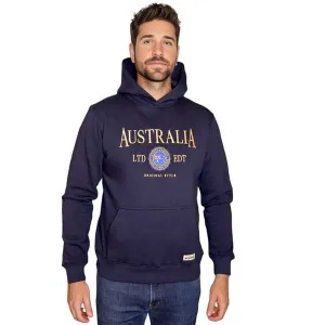 Australian Flag Stamp Unisex Embroidery Hoodie