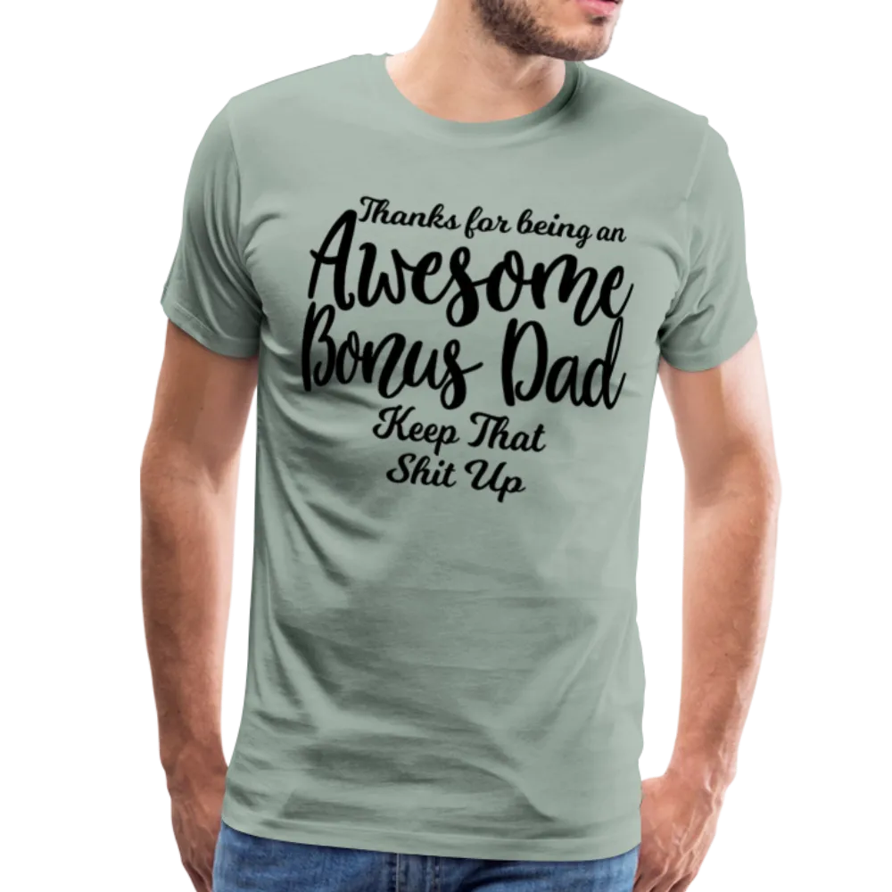 Awesome Bonus Dad Men's Premium T-Shirt