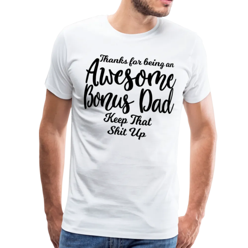 Awesome Bonus Dad Men's Premium T-Shirt