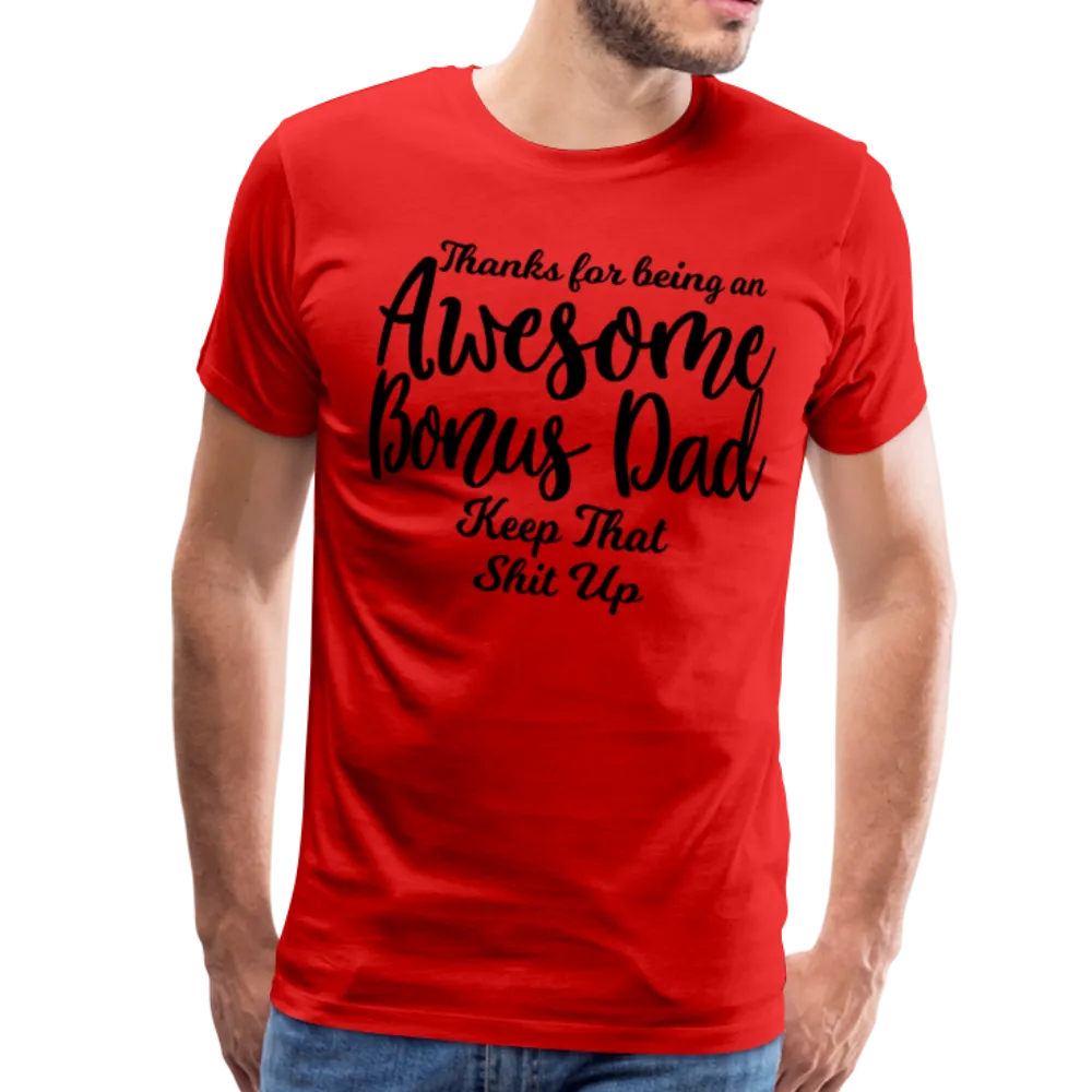 Awesome Bonus Dad Men's Premium T-Shirt