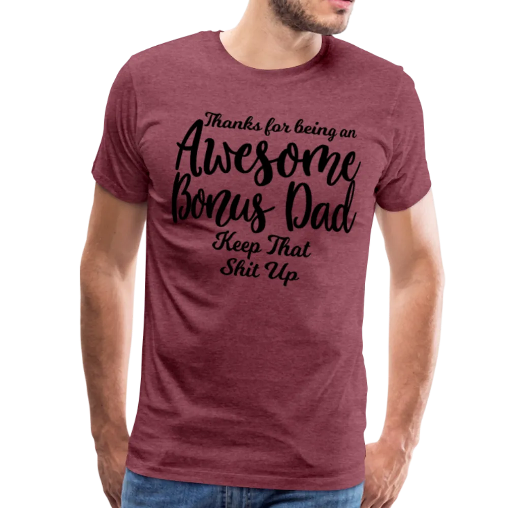 Awesome Bonus Dad Men's Premium T-Shirt