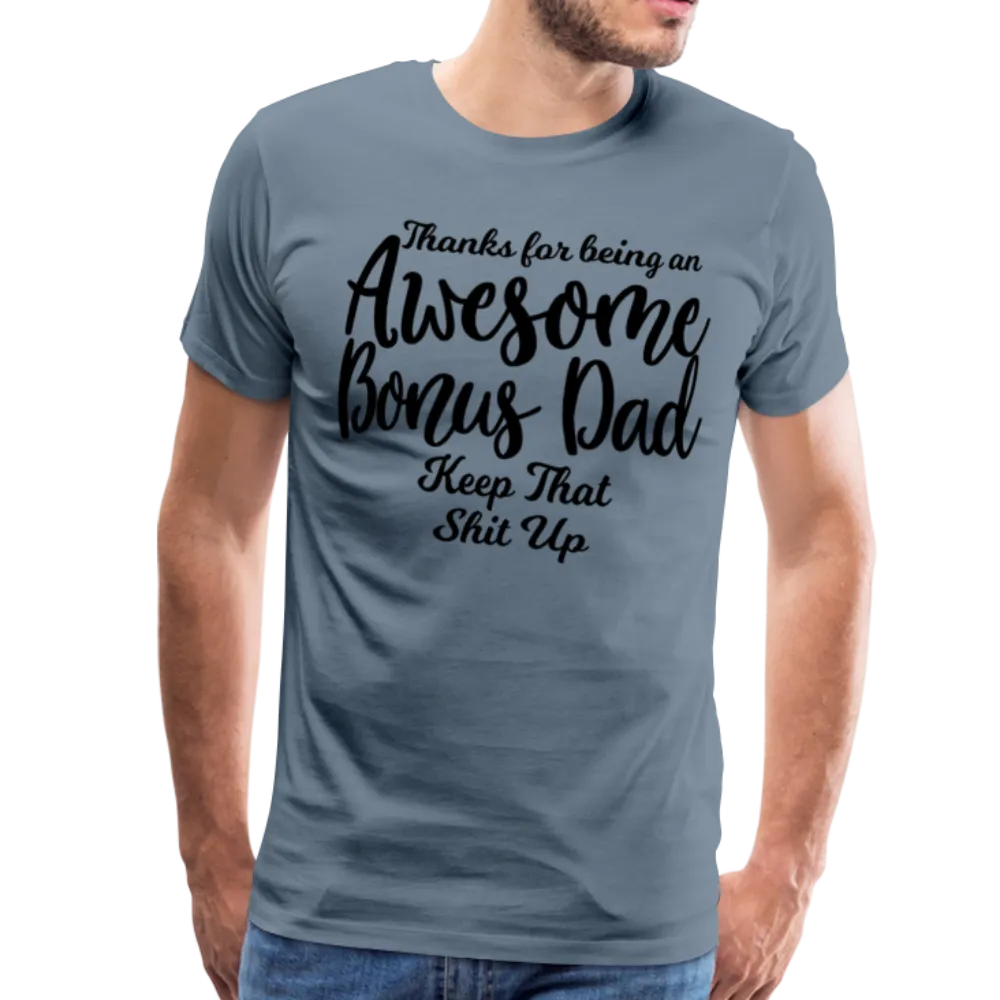 Awesome Bonus Dad Men's Premium T-Shirt
