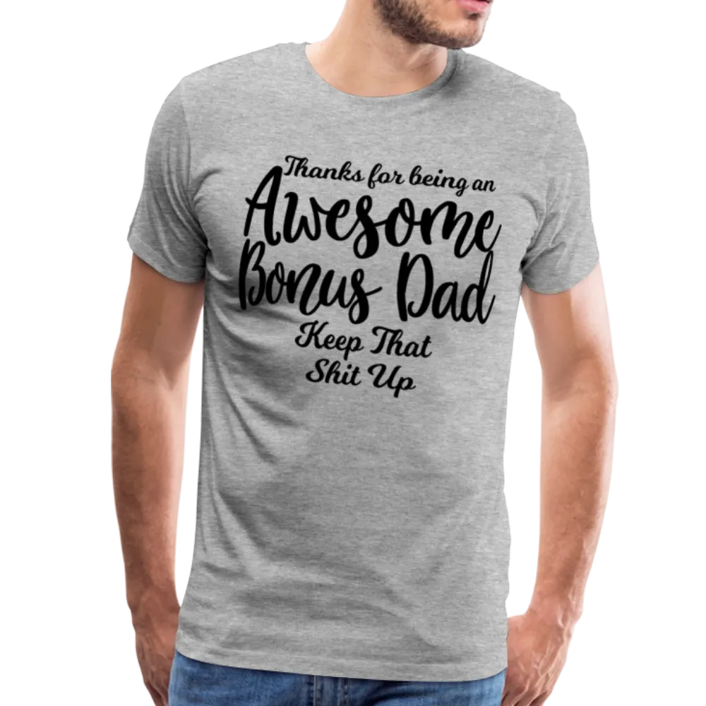 Awesome Bonus Dad Men's Premium T-Shirt