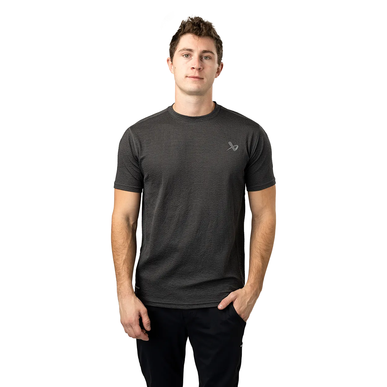 BAUER FLC TEXTURED TECH TEE SENIOR