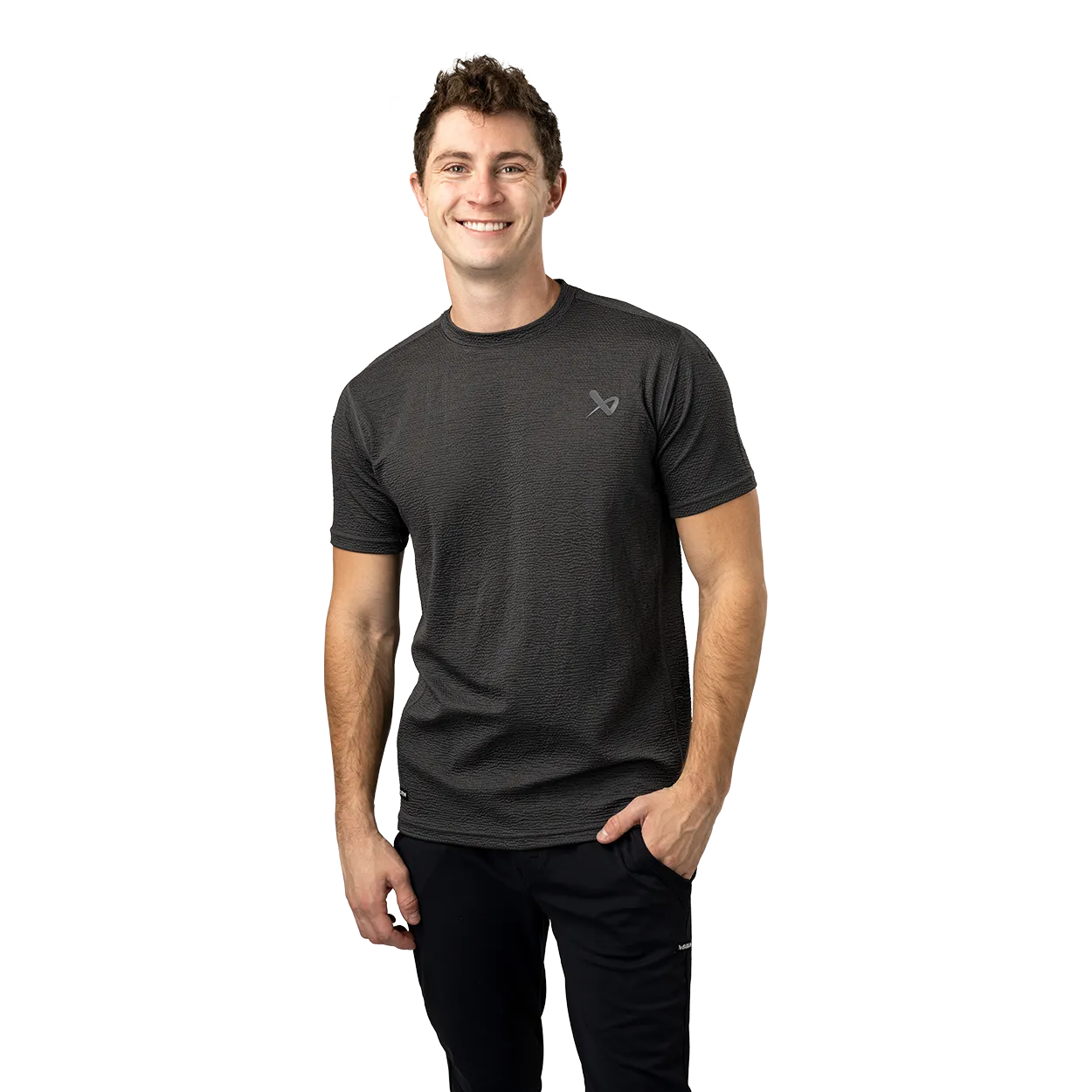 BAUER FLC TEXTURED TECH TEE SENIOR