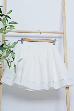 Becca Cheerleader Skorts White
