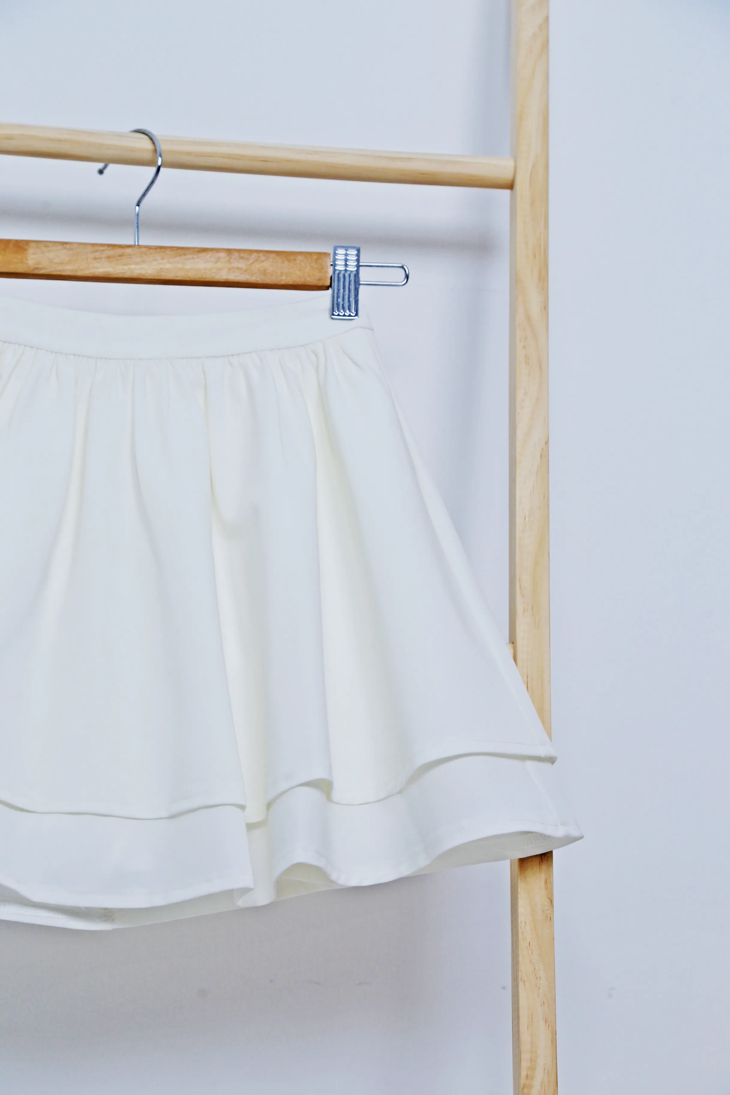 Becca Cheerleader Skorts White