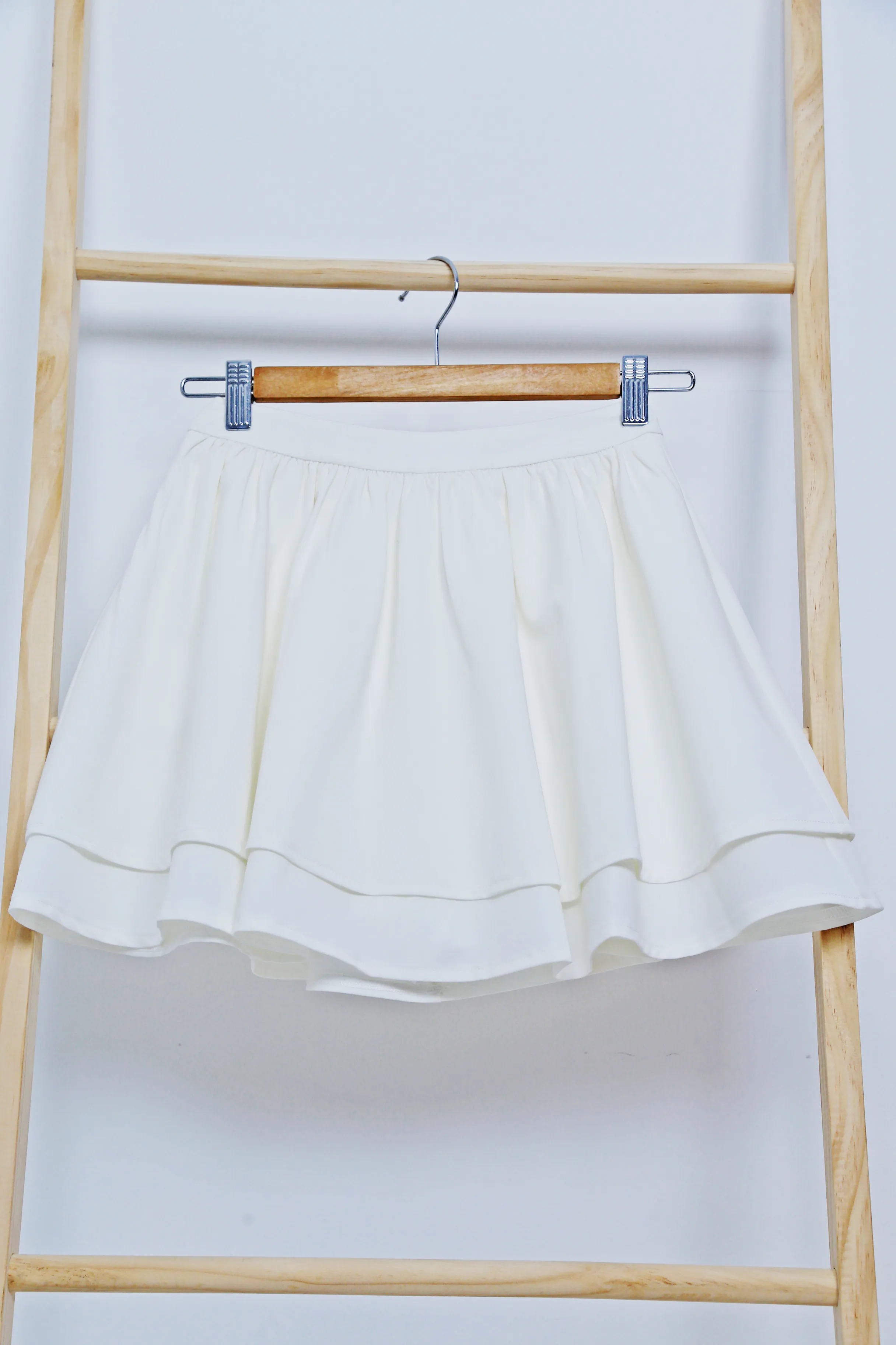 Becca Cheerleader Skorts White