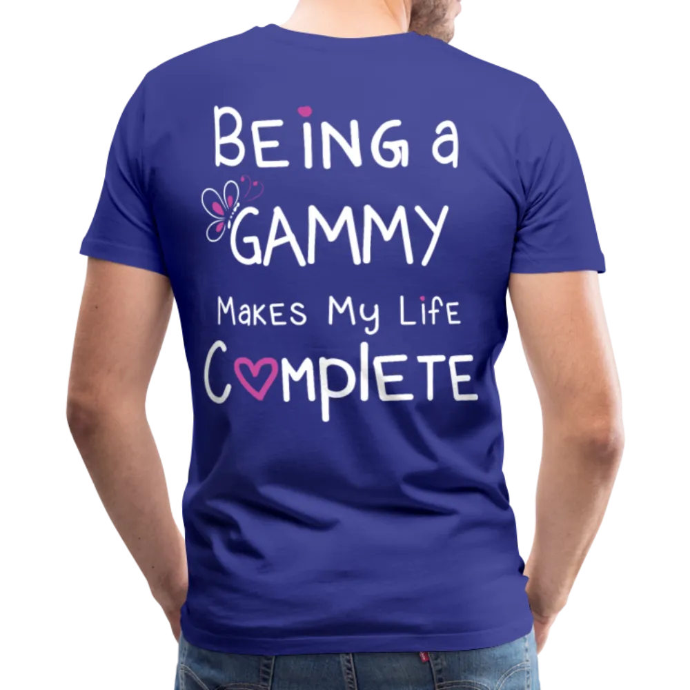 Being a Gammy Makes My Life Complete Men's Premium T-Shirt (CK1533)