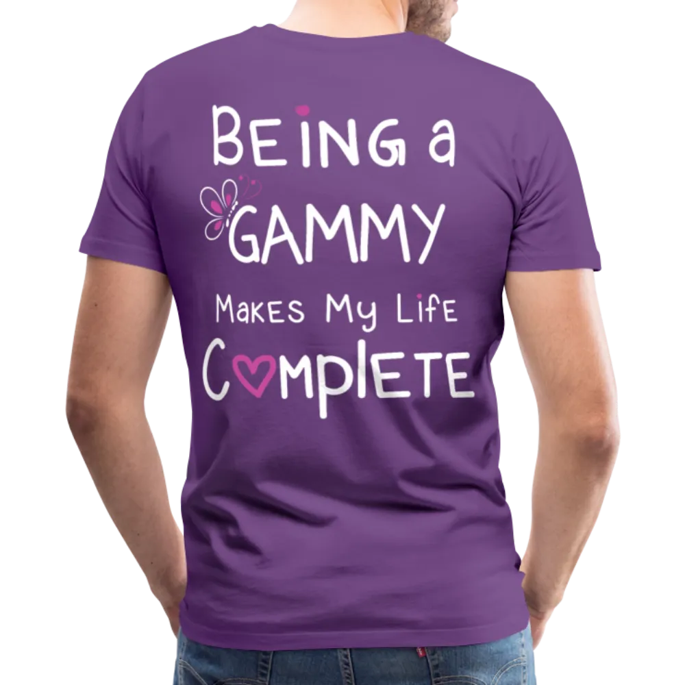 Being a Gammy Makes My Life Complete Men's Premium T-Shirt (CK1533)
