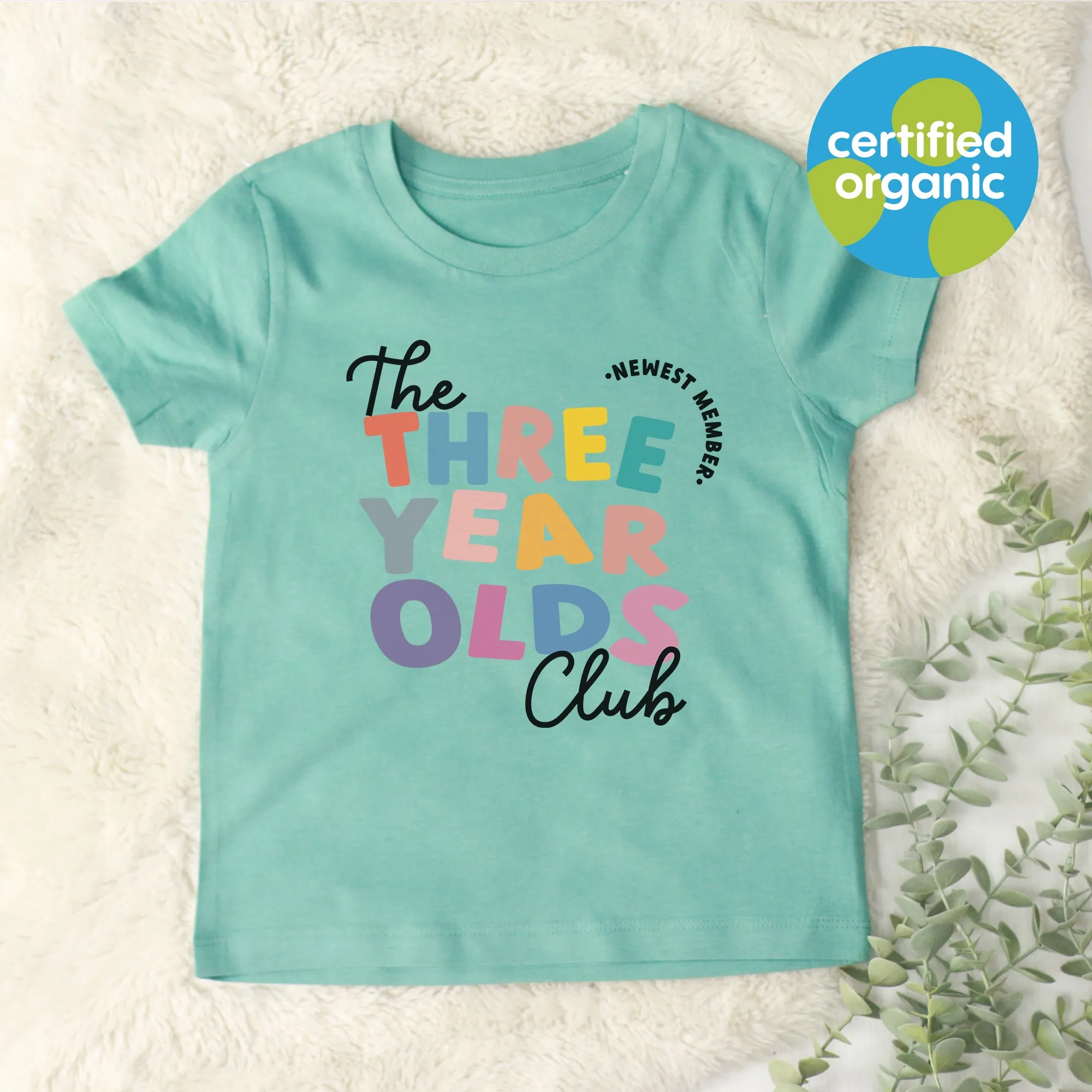 Birthday Club Kids Organic T-Shirt