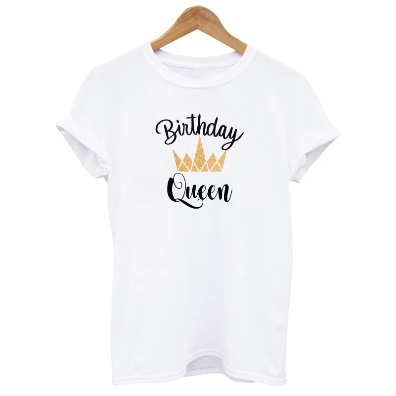 Birthday Queen Crown T-shirt