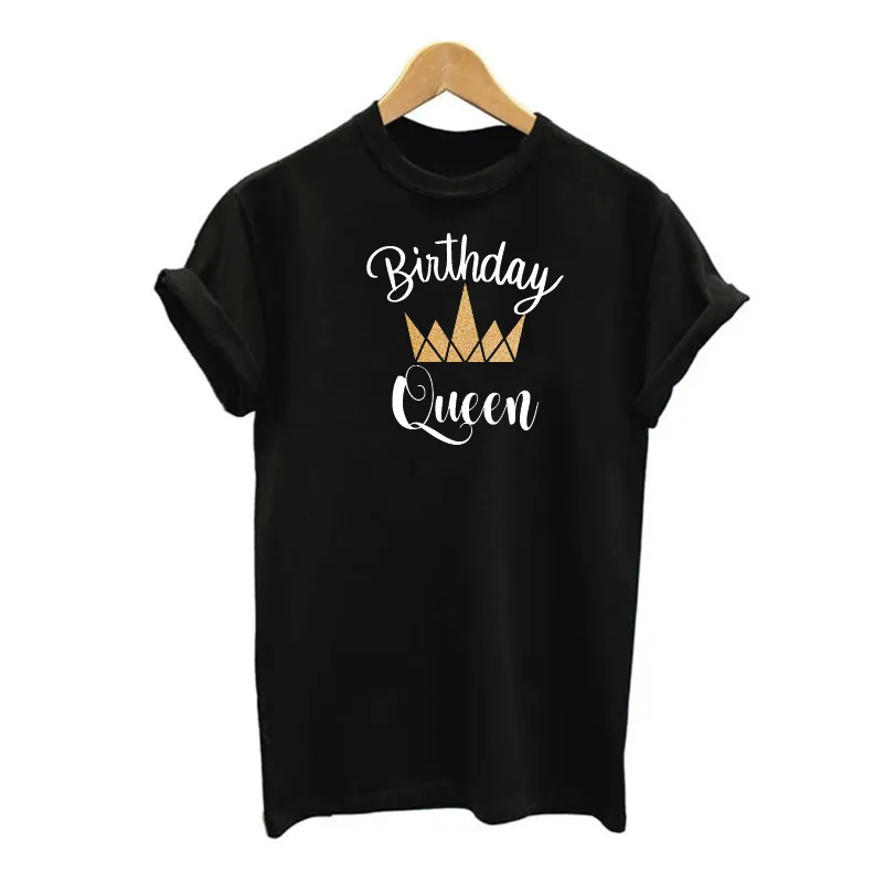 Birthday Queen Crown T-shirt