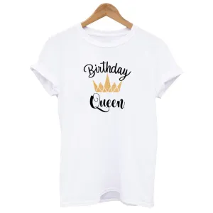 Birthday Queen Crown T-shirt