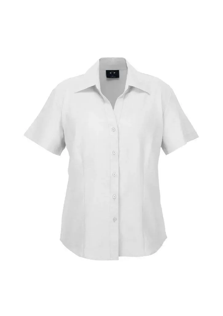 Biz Collection Women’s Plain Oasis Short Sleeve Shirt Lb3601