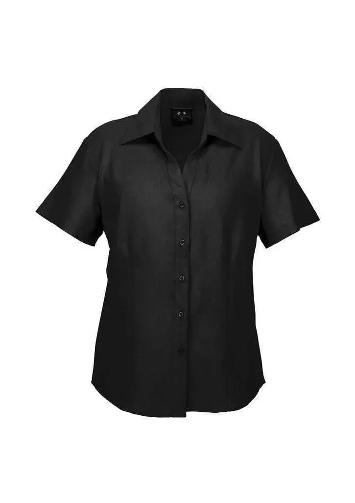 Biz Collection Women’s Plain Oasis Short Sleeve Shirt Lb3601
