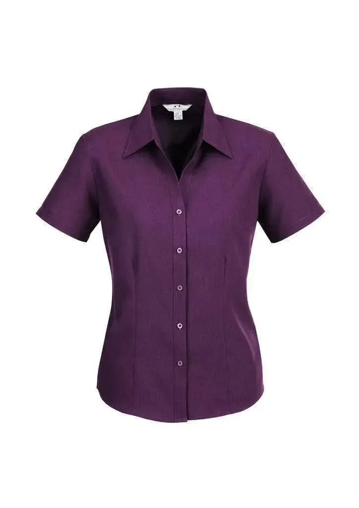 Biz Collection Women’s Plain Oasis Short Sleeve Shirt Lb3601