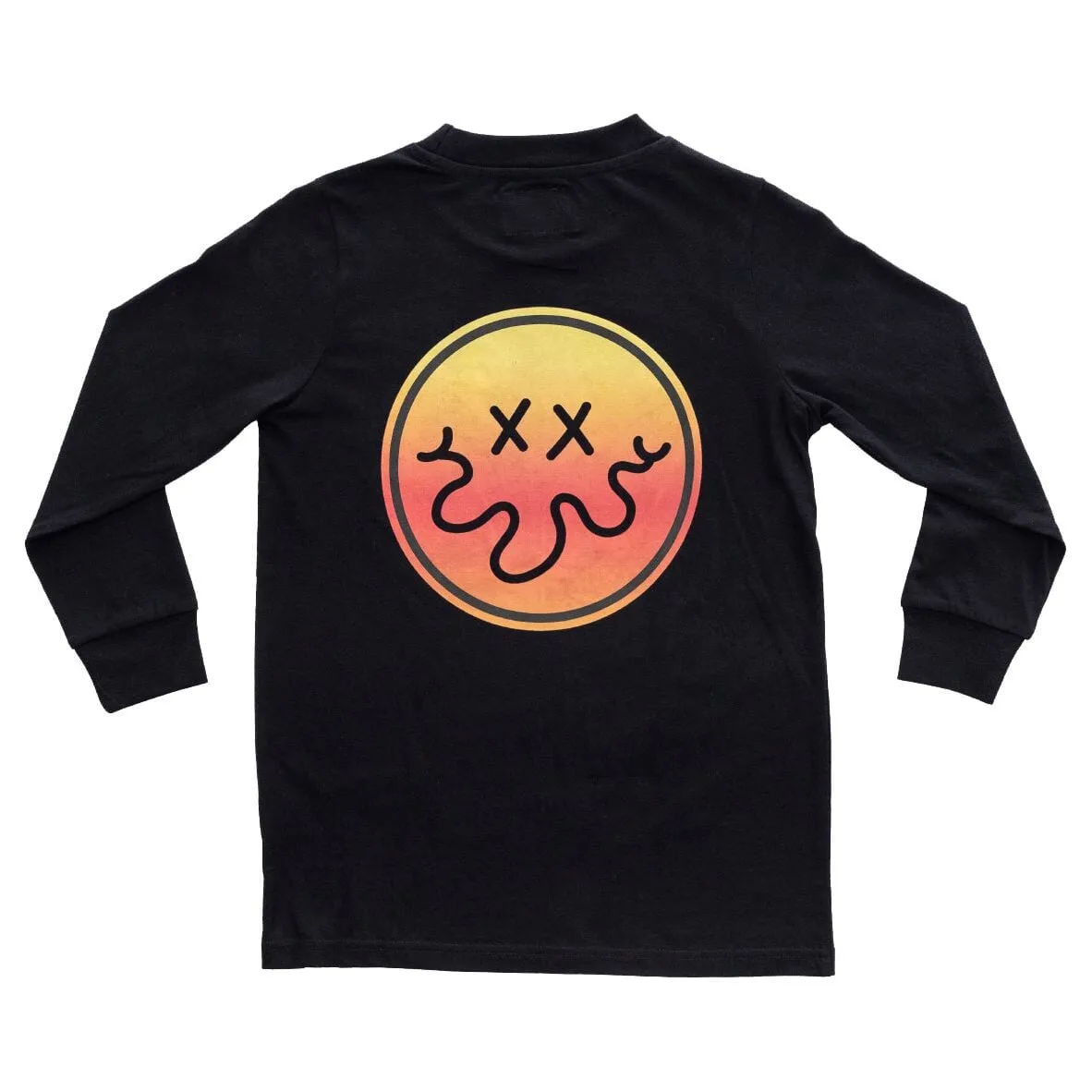 Black Gradient Smile Tee